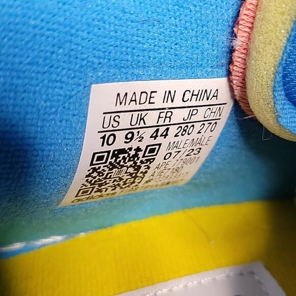 Adidas Rivalry 86 Low The Simpsons Treehouse of Horror Sneakers Mens Size 10 - Picture 12 of 12